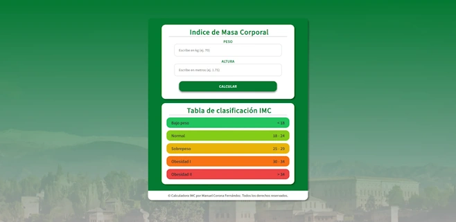 Calculadora de IMC